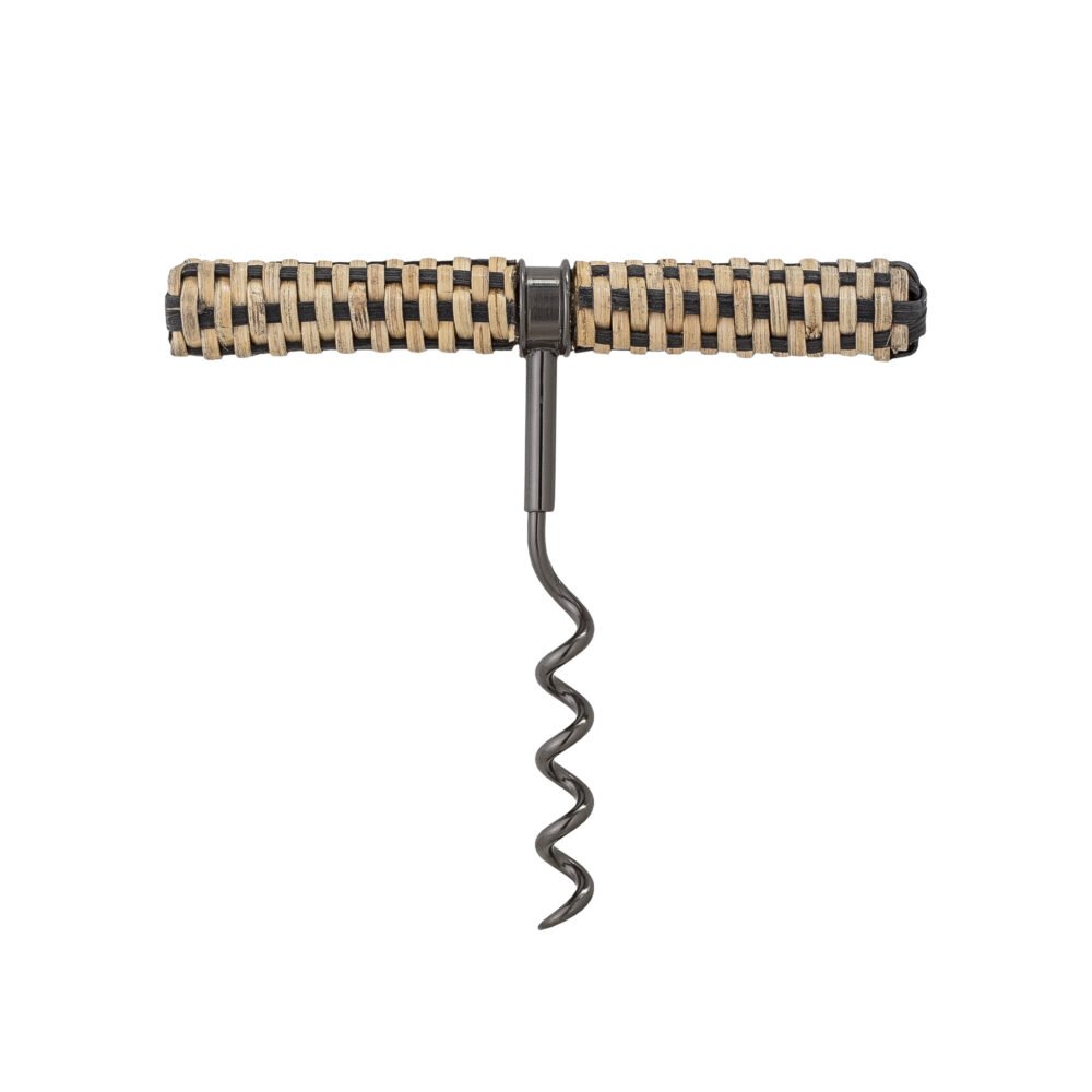 Nafi Cork Screw, Black, Stainless Steel