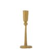 Eber Candle Holder, Yellow, Metal