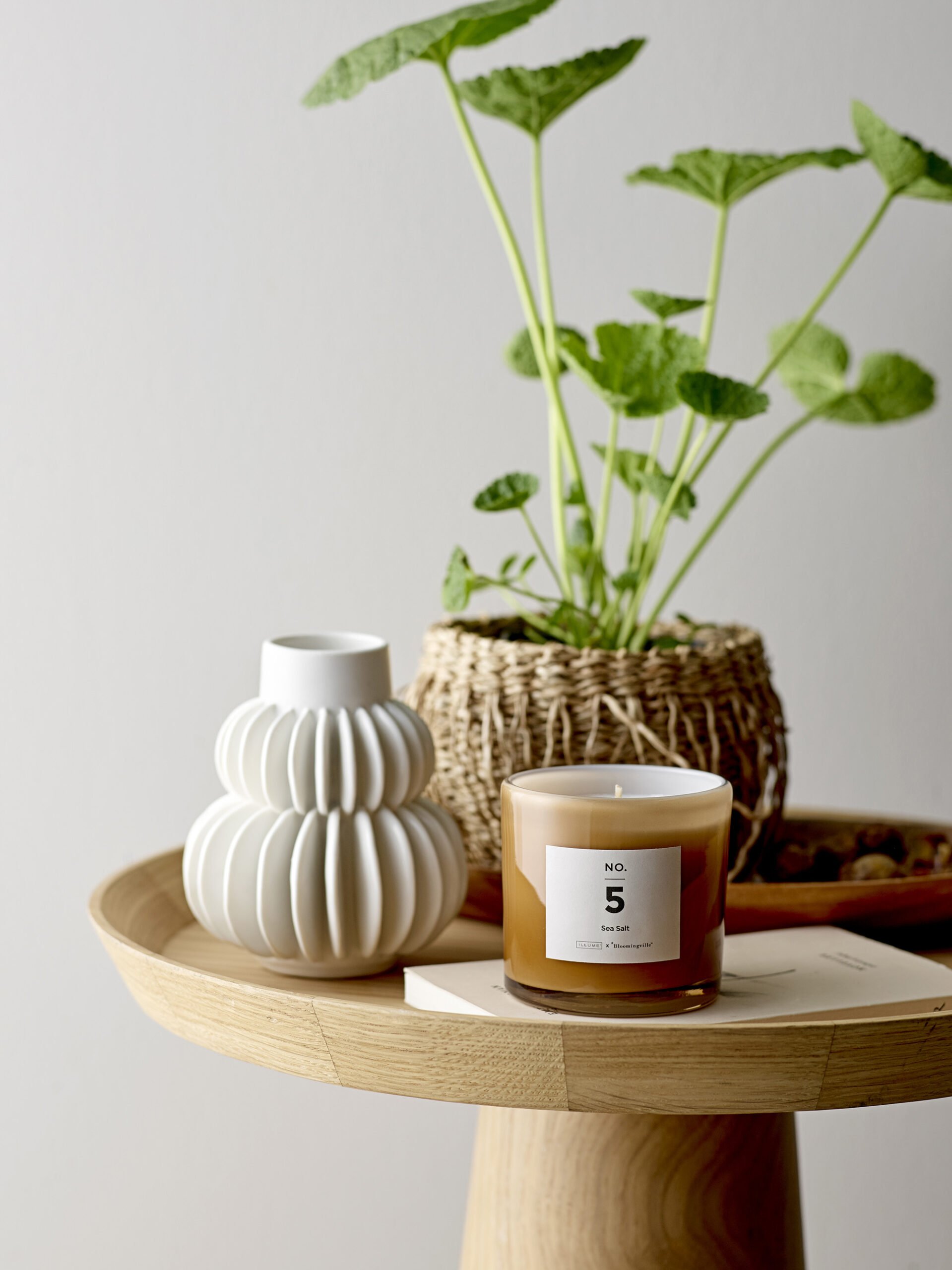 Luana Side Table, Nature, Oak - Image 2