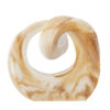 Swirl Deco, Brown, Polyresin