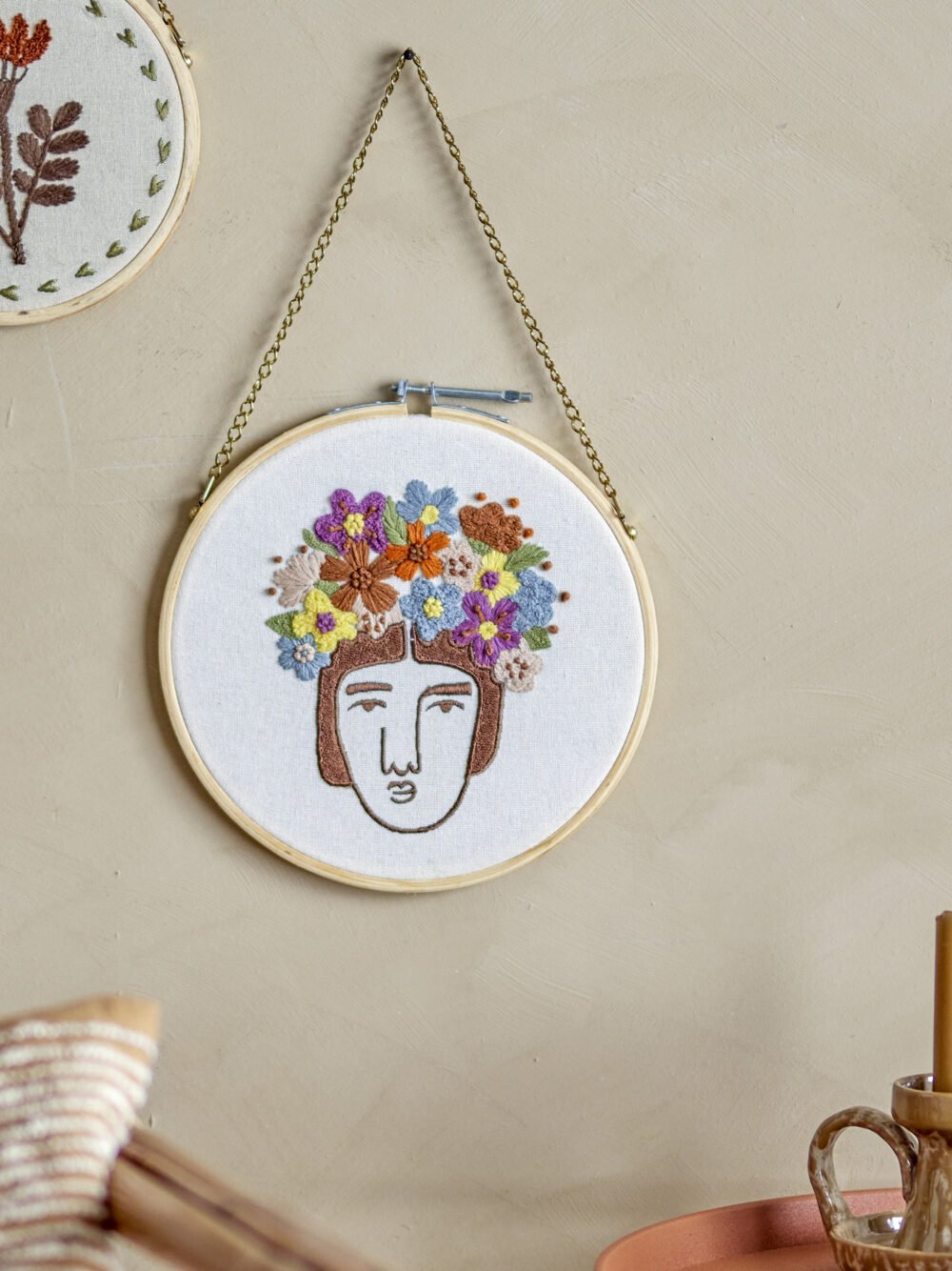 Cambiano Wall Decor, Brown, Cotton - Image 2