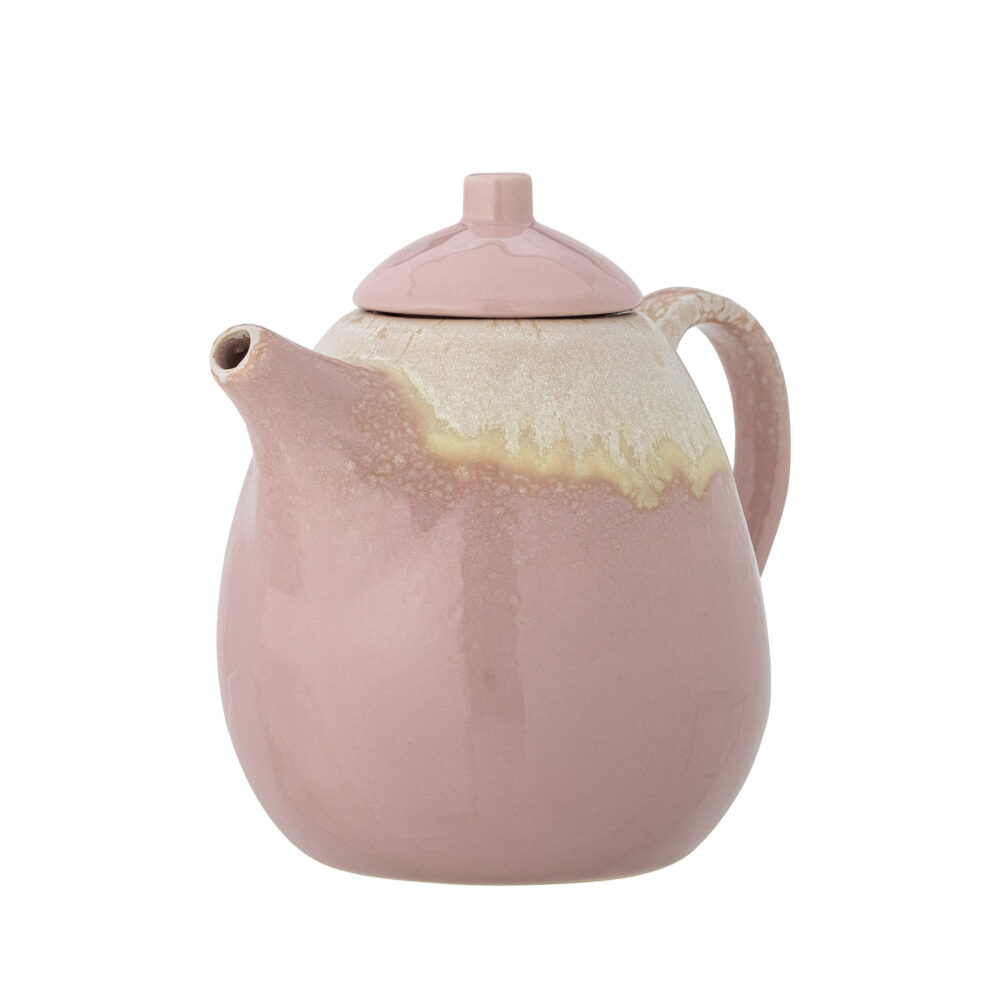 Louisa Teapot, Rose, Stoneware - Image 3