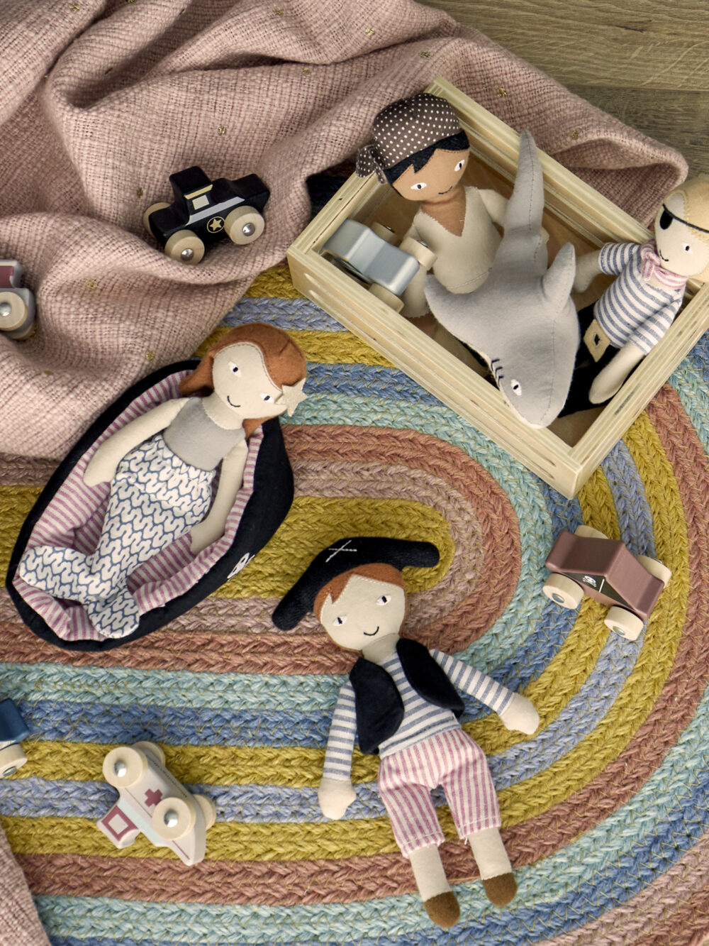Mio Doll, Blue, Cotton - Image 2