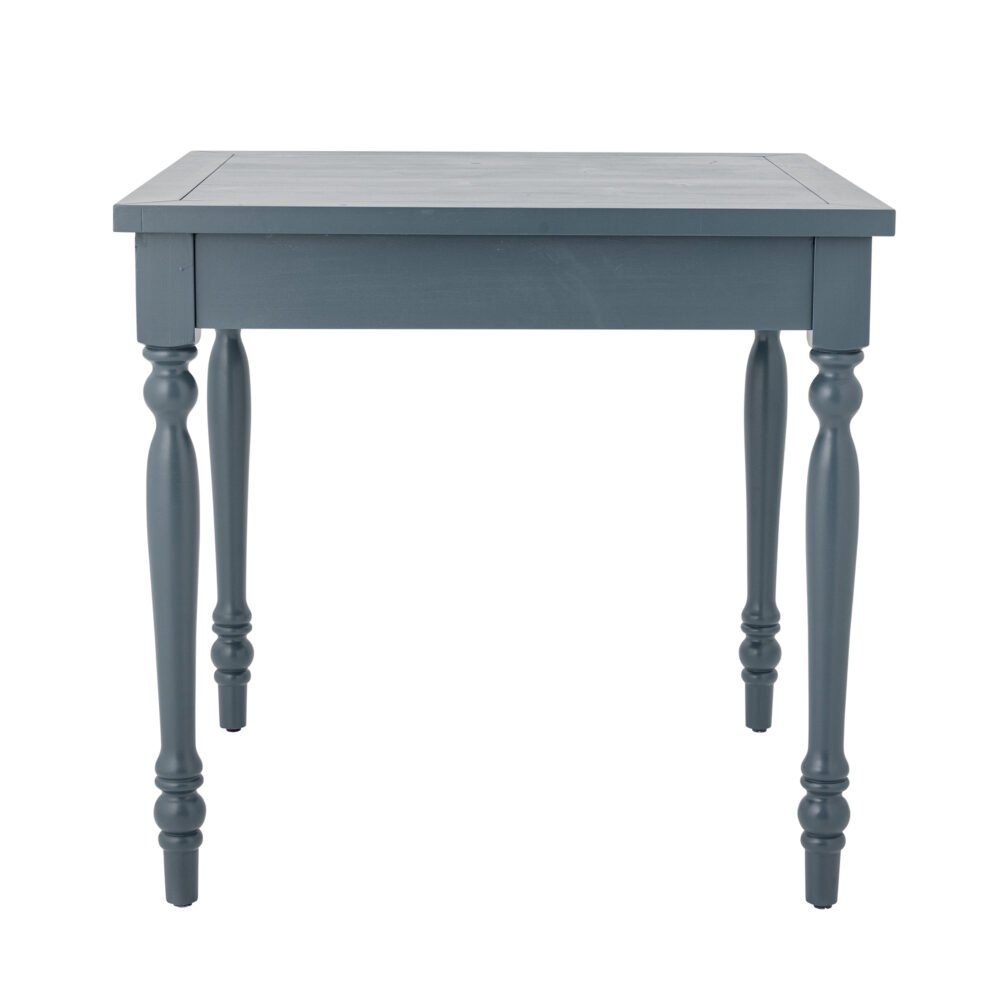 Bassy Dining Table, Blue, Firwood