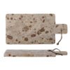 Nukaka Cutting Board, Brown, Marble