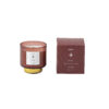 COZY-Nectarine Scented Candle, Red, Natural Wax