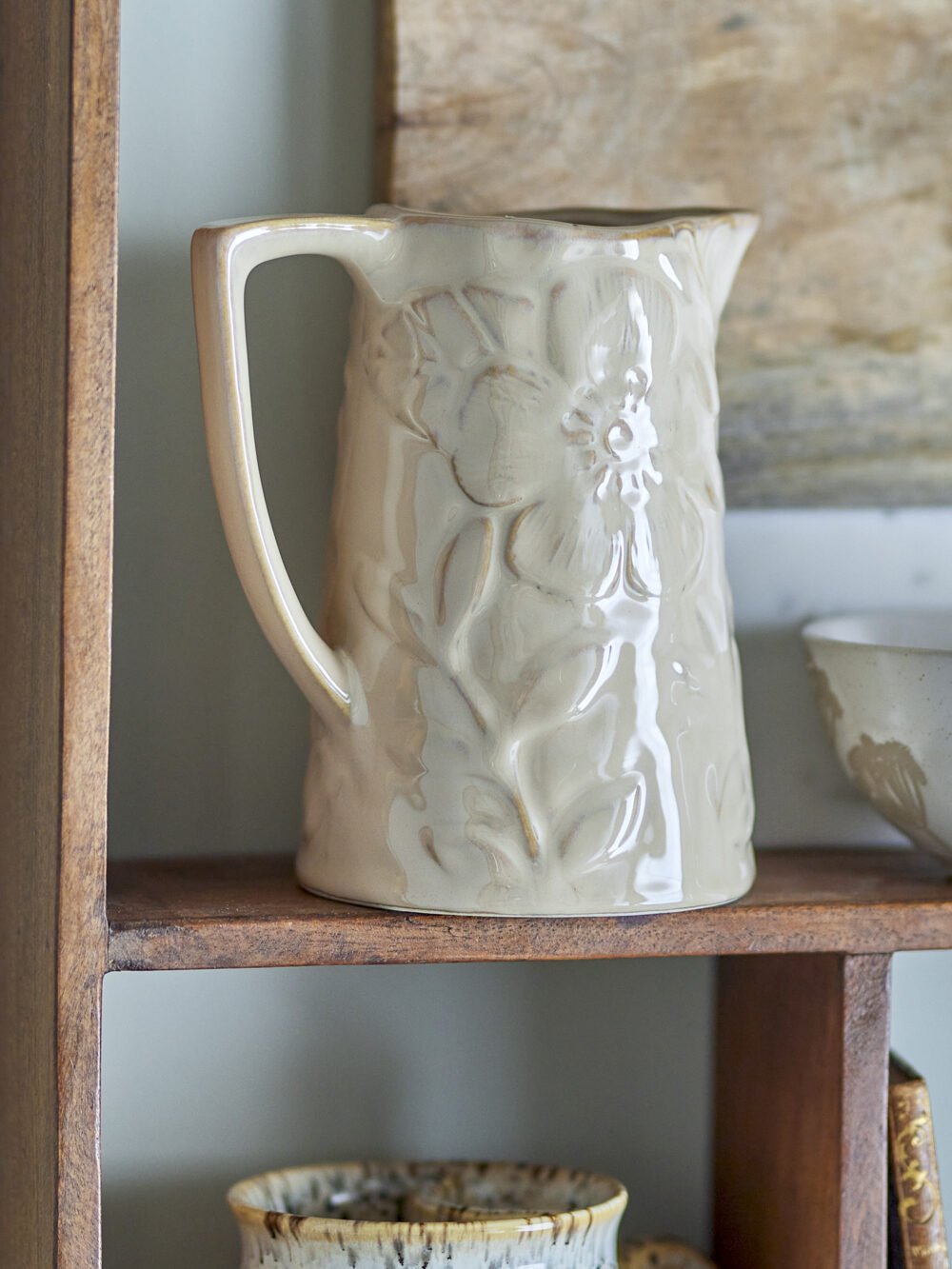 Aldon Jug, Brown, Stoneware - Image 3