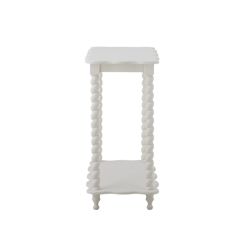 Bia Console Table, White, MDF - Image 3