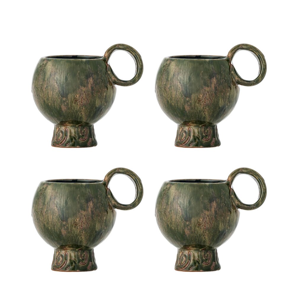 Avonlea Cup, Green, Stoneware
