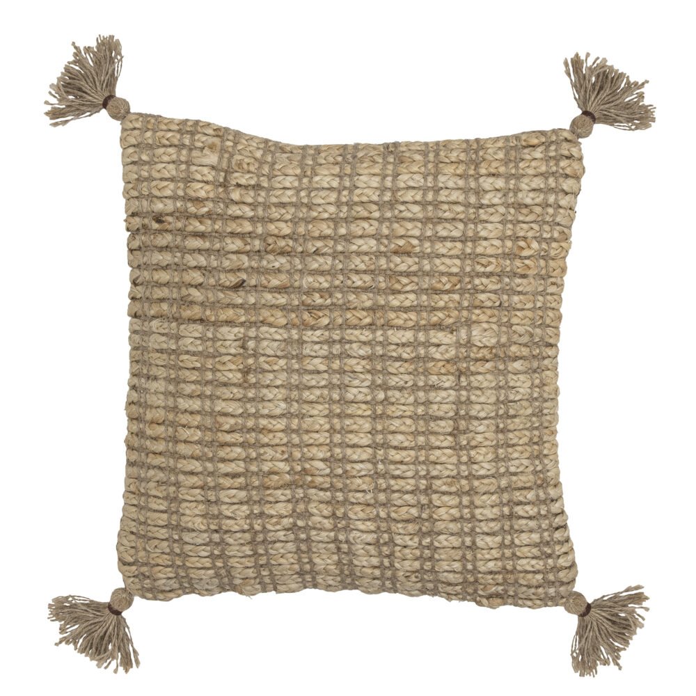 Felina Cushion, Nature, Jute