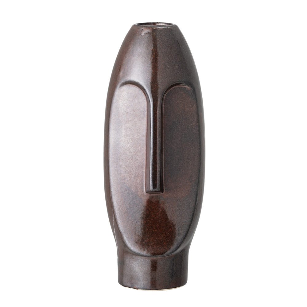 Daviid Vase, Brown, Stoneware