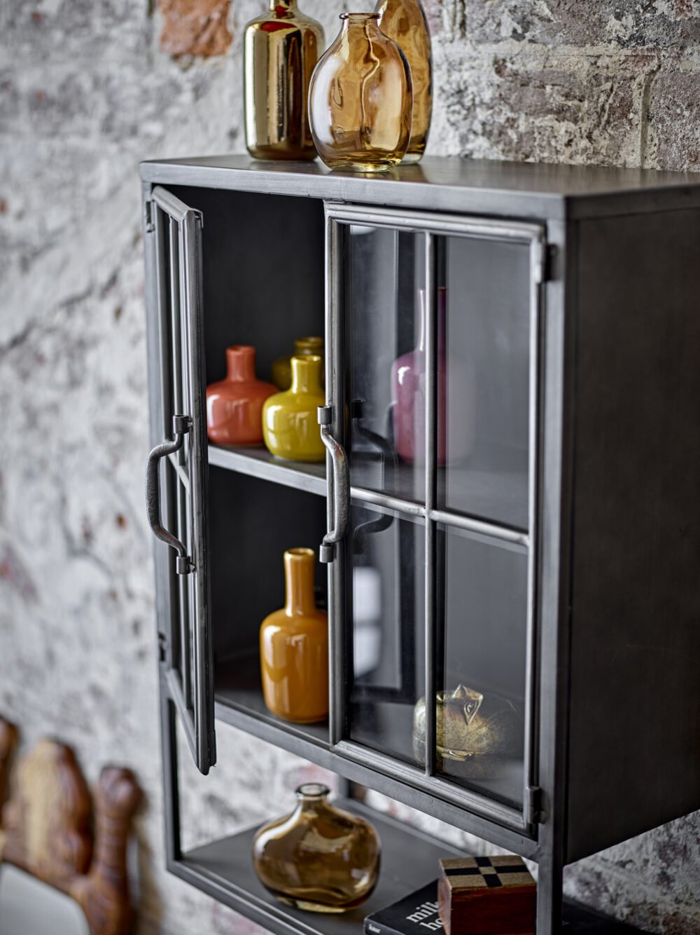 Sindre Cabinet, Black, Metal - Image 4