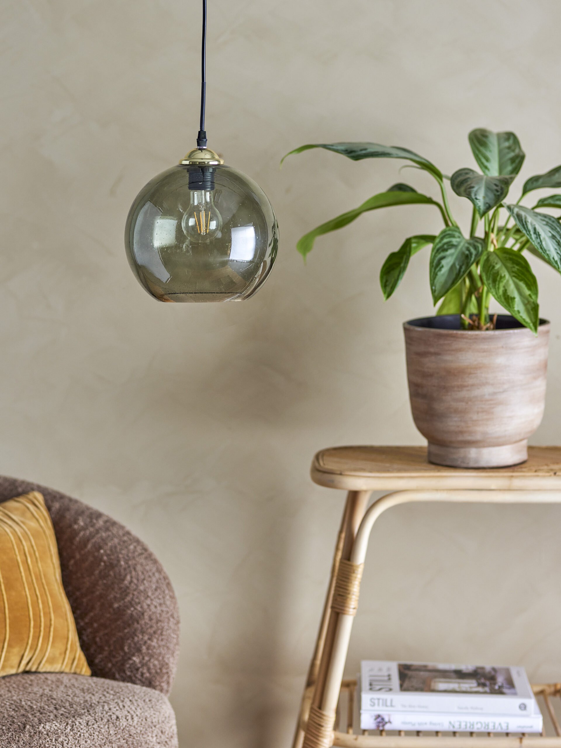 Alber Pendant Lamp, Green, Glass - Image 3
