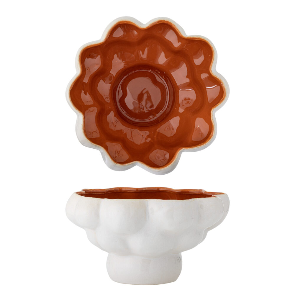 Valkyrie Bowl, White, Stoneware