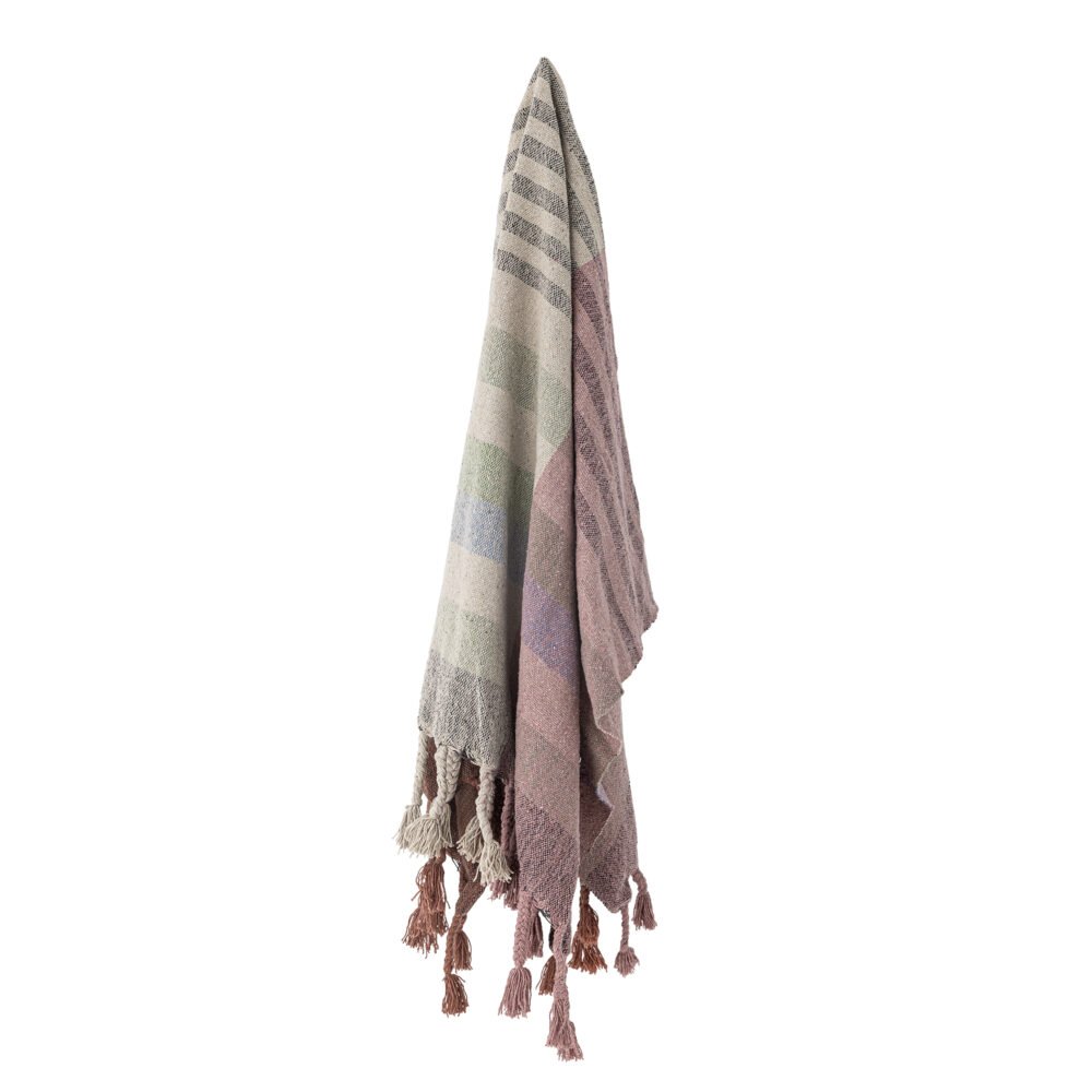 Desire Throw, Rose, Recycled Cotton - Image 3