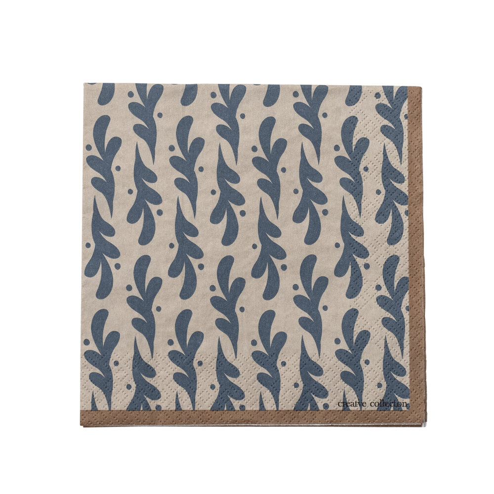 Camellia Napkin, Blue, FSC® Mix, Papier