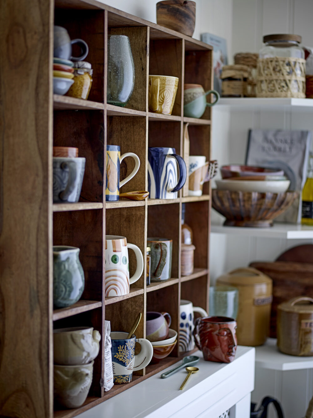 Tilo Shelf, Brown, Reclaimed Wood - Image 3