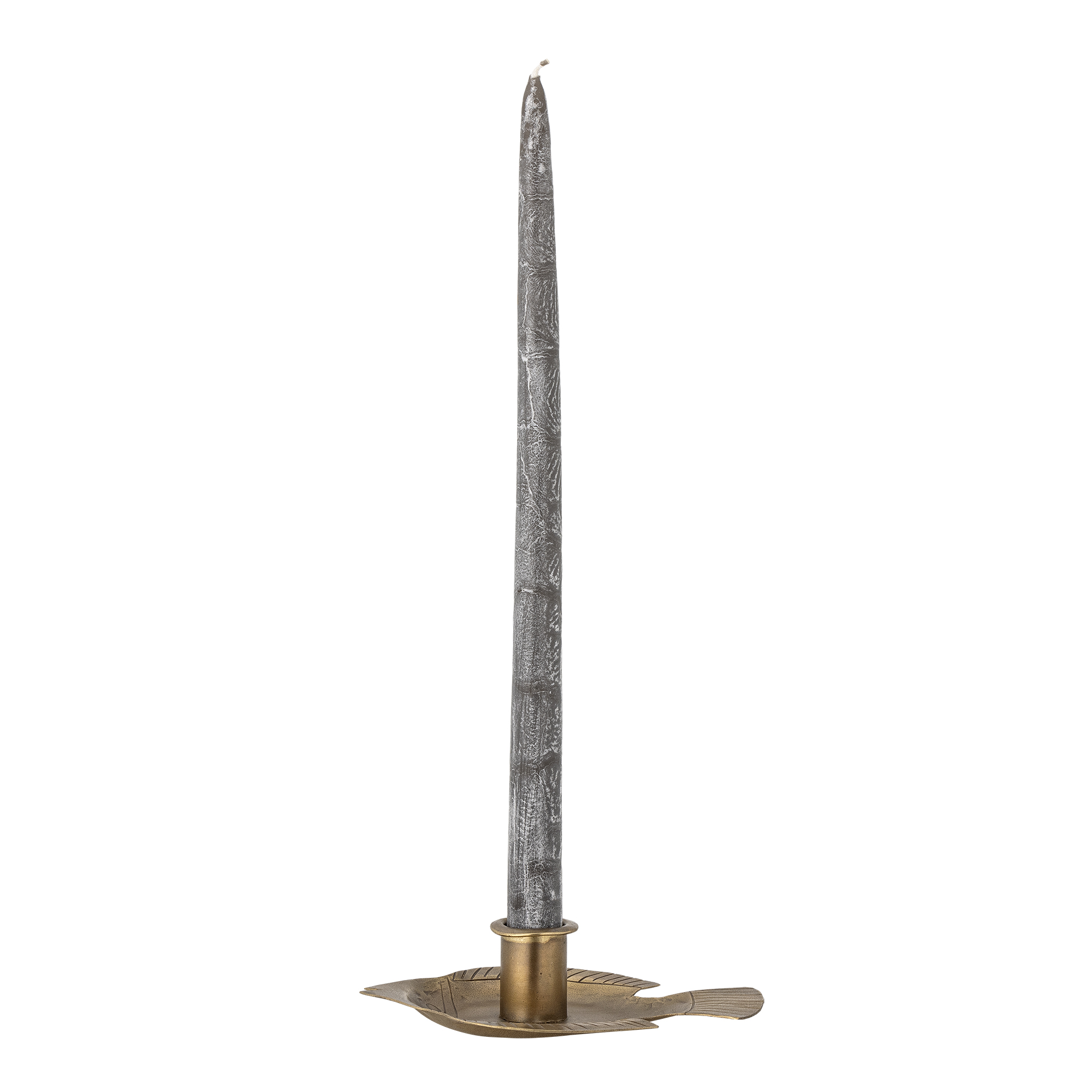 Fabius Candle Holder, Brass, Metal - Image 2
