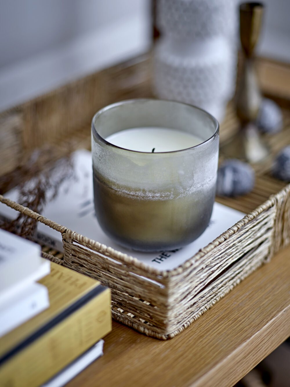 NO.1-Parsley Lime Scent Candle, Green, Wax - Image 5