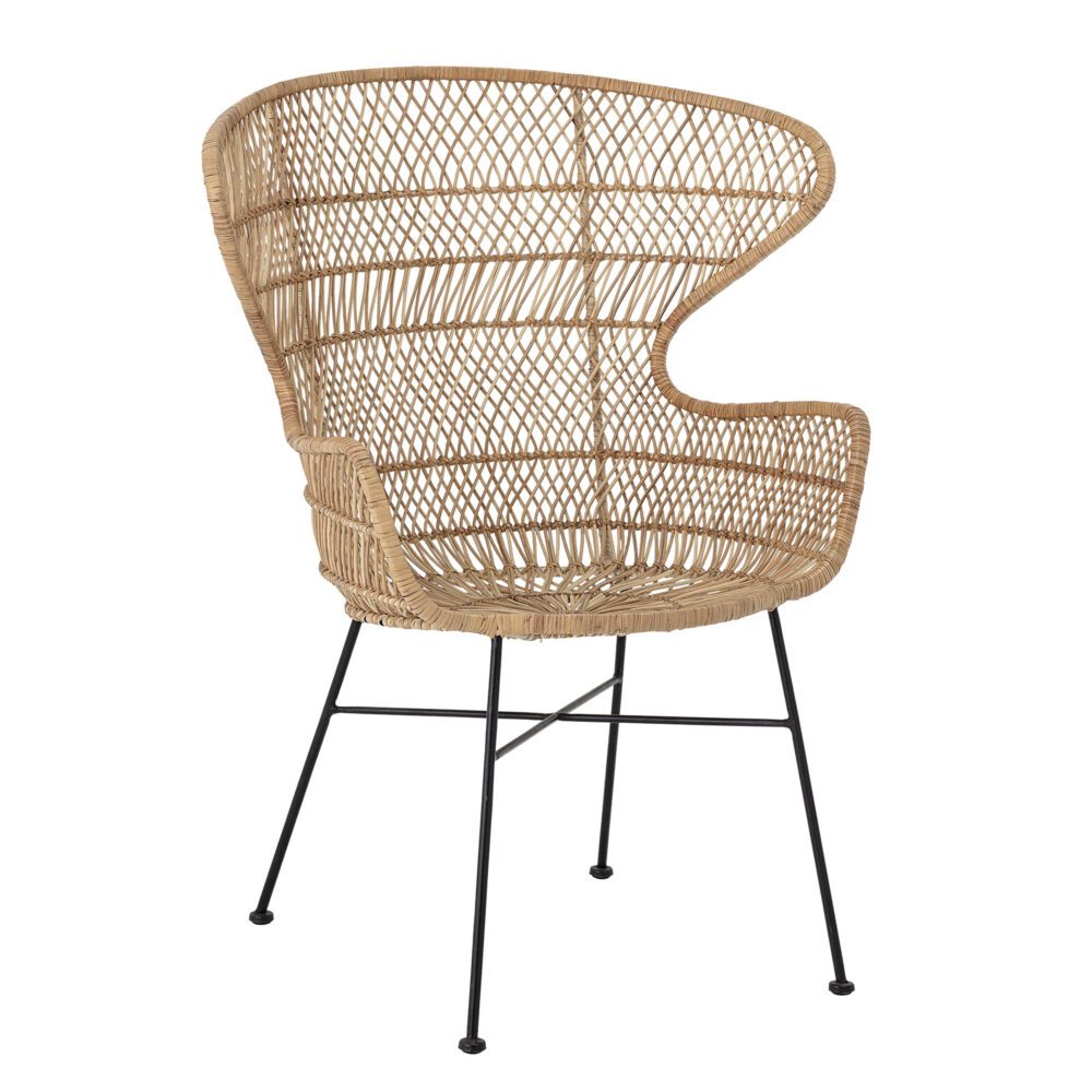 Oudon Lounge Chair, Nature, Rattan - Image 3