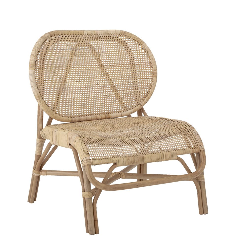 Rosen Lounge Chair, Nature, Rattan - Image 3