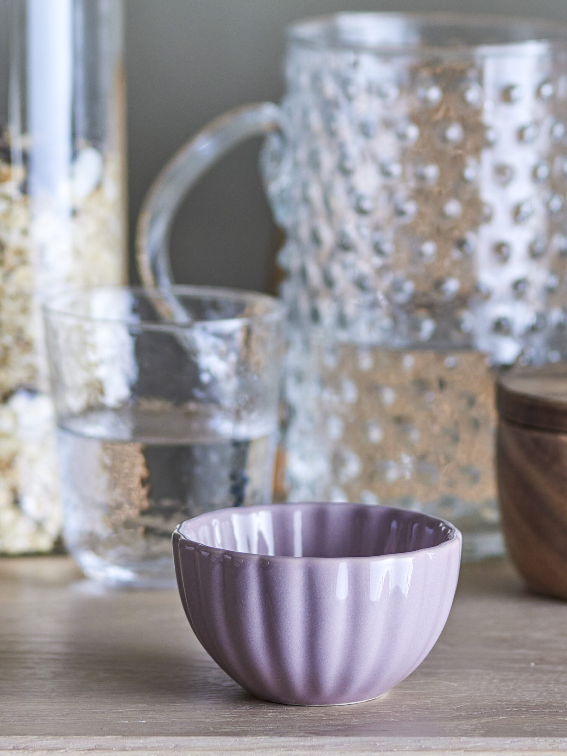 Latina Bowl, Rose, Stoneware - Image 3