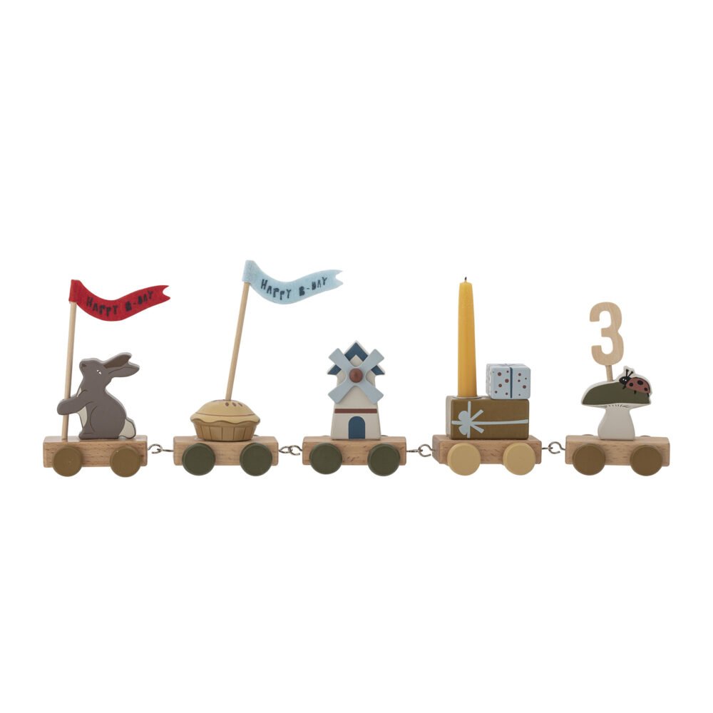 Alfi Birthday Decoration, Brown, FSC®100%, MDF - Image 4