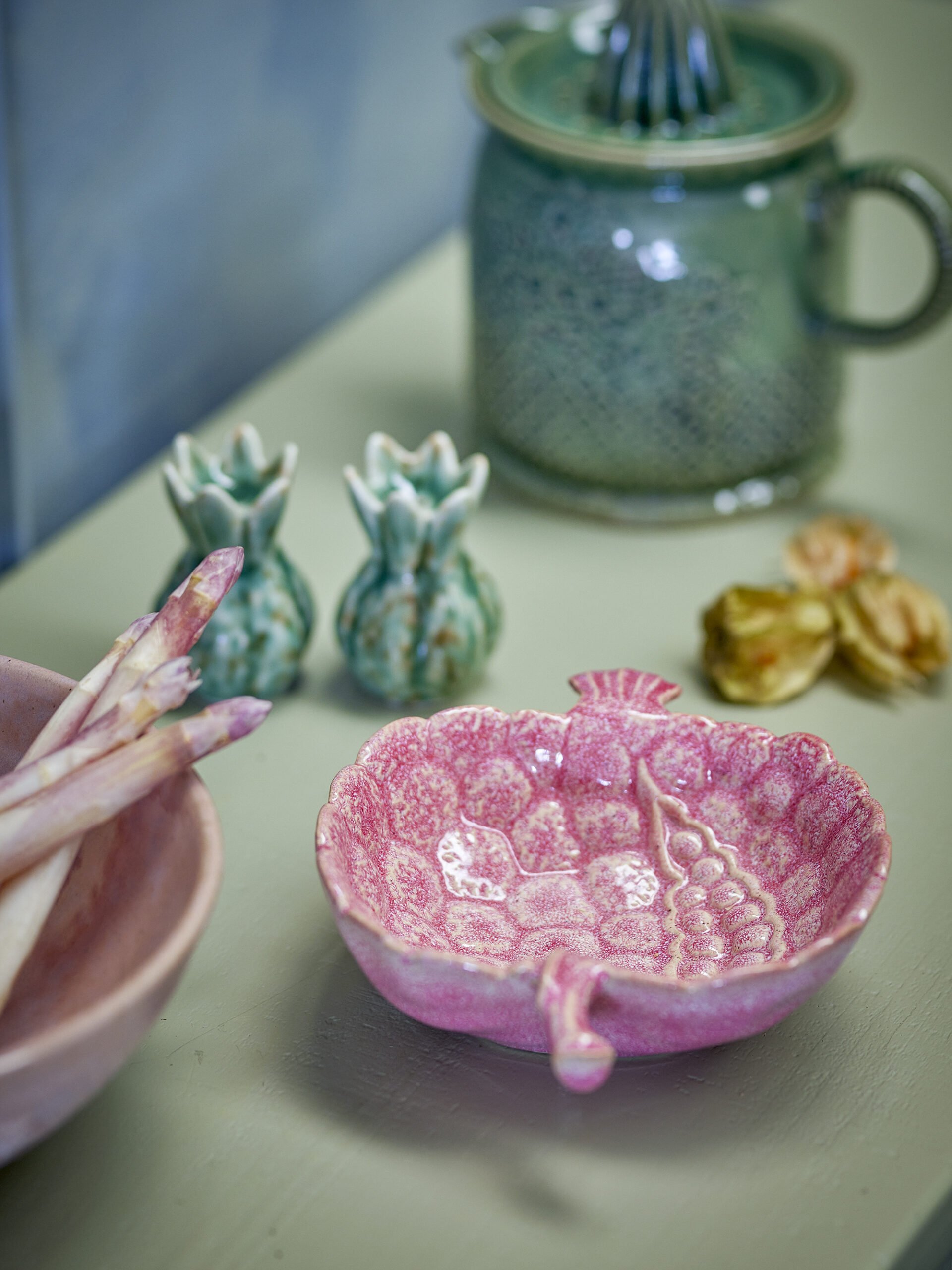Gideon Bowl, Rose, Stoneware - Image 5