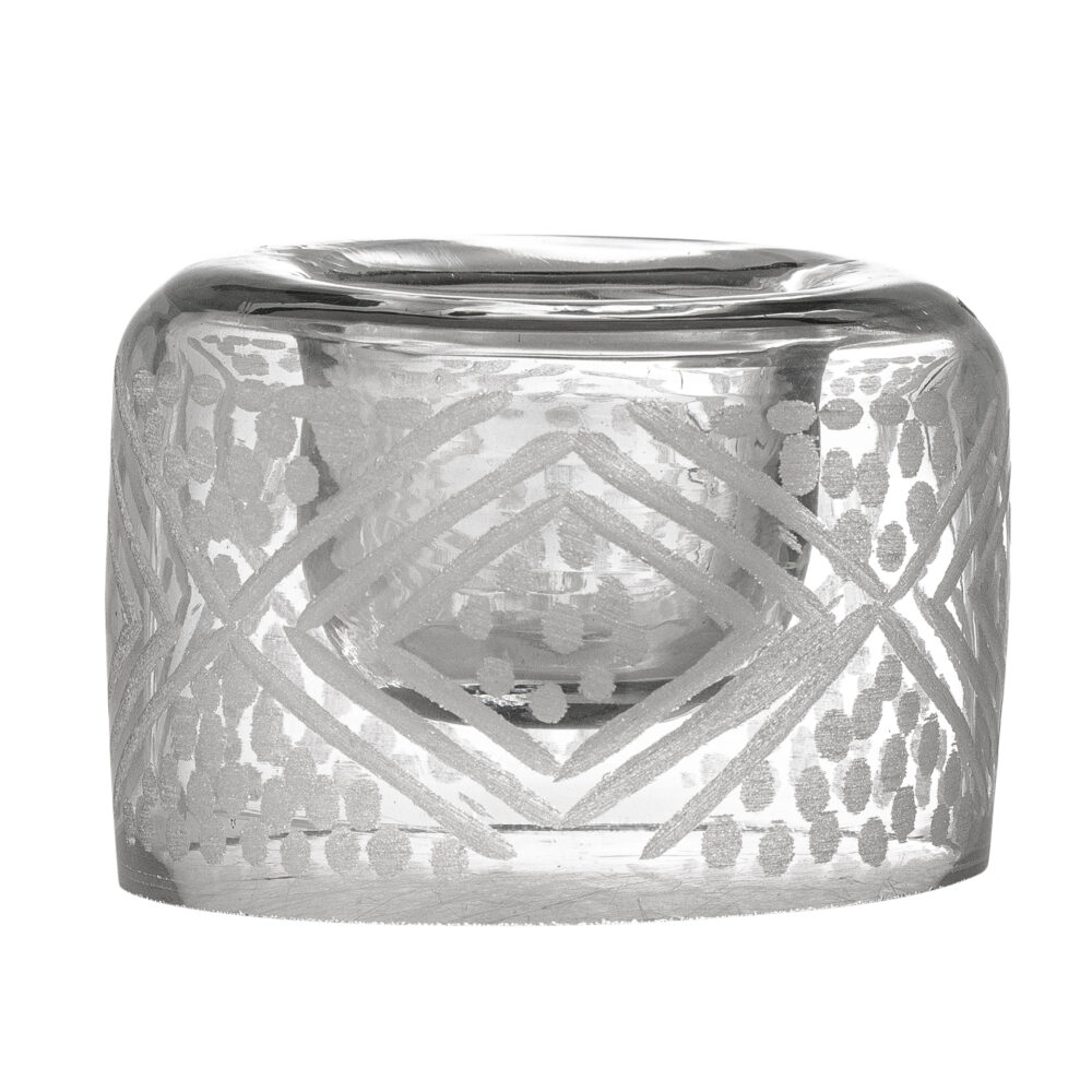 Kiyomi Egg Cup, Clear, Recycled Glass