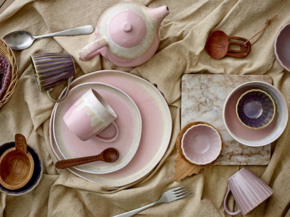 Louisa Cup, Rose, Stoneware - Image 2