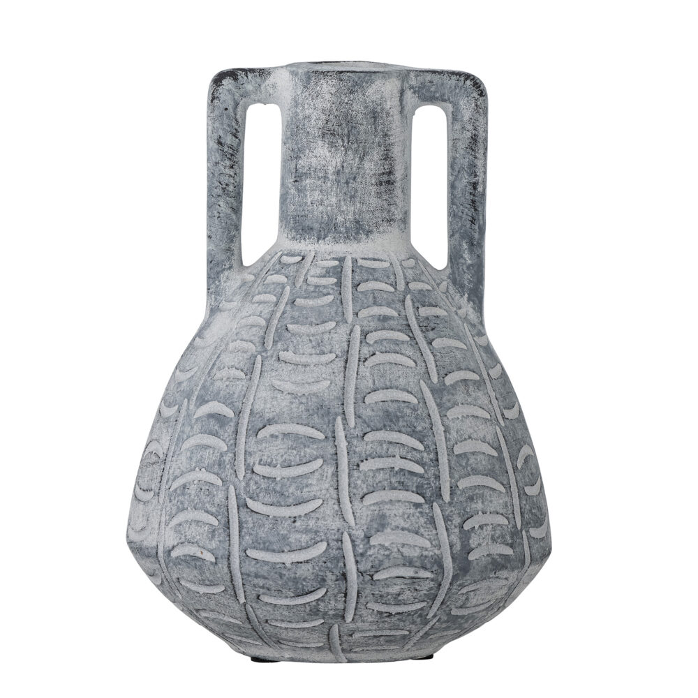 Rane Vase, Grey, Ceramic