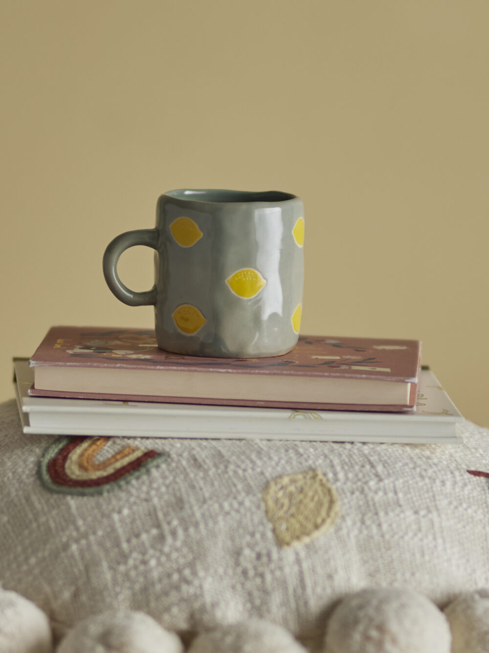 Agnes Cup, Green, Stoneware - Image 4