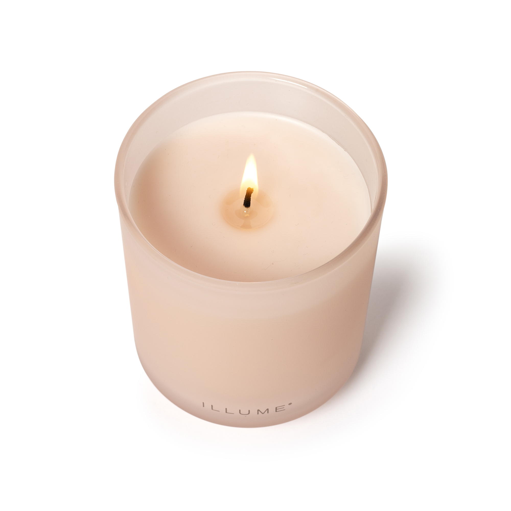 Coconut Milk Mango Box Glass Candle, Rose, - Image 3