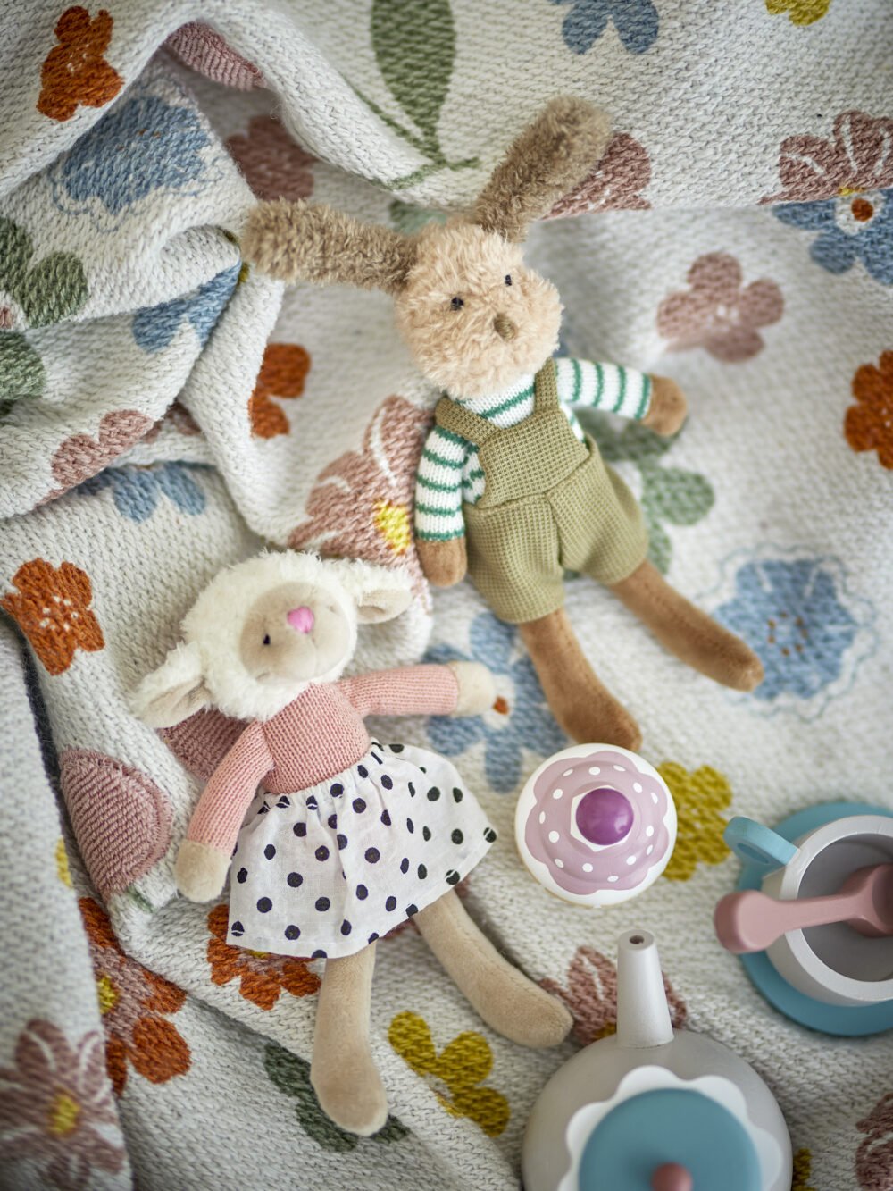 Sol & Teo Doll, Brown, Cotton - Image 2