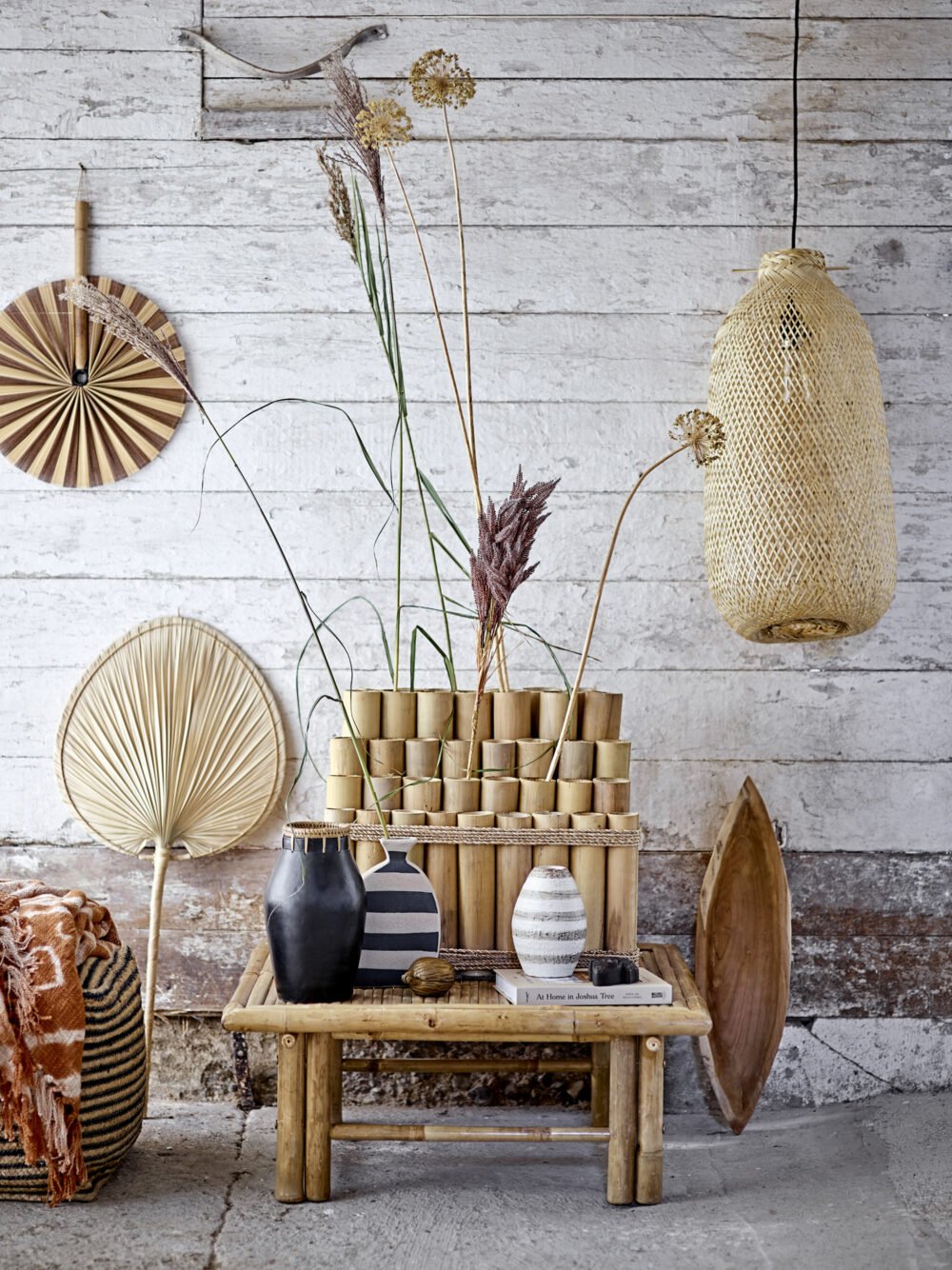 Evert Pendant Lamp, Nature, Bamboo - Image 3
