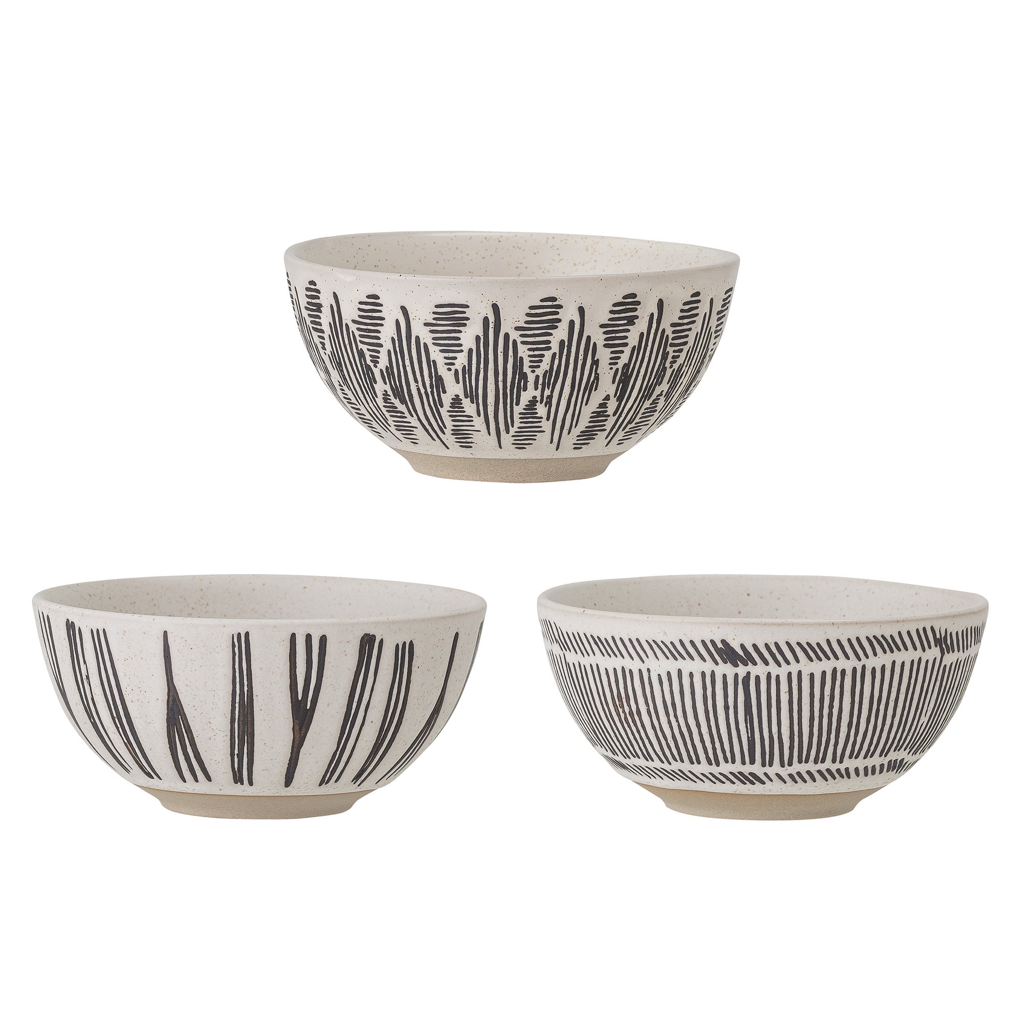 Eliana Bowl, Black, Stoneware