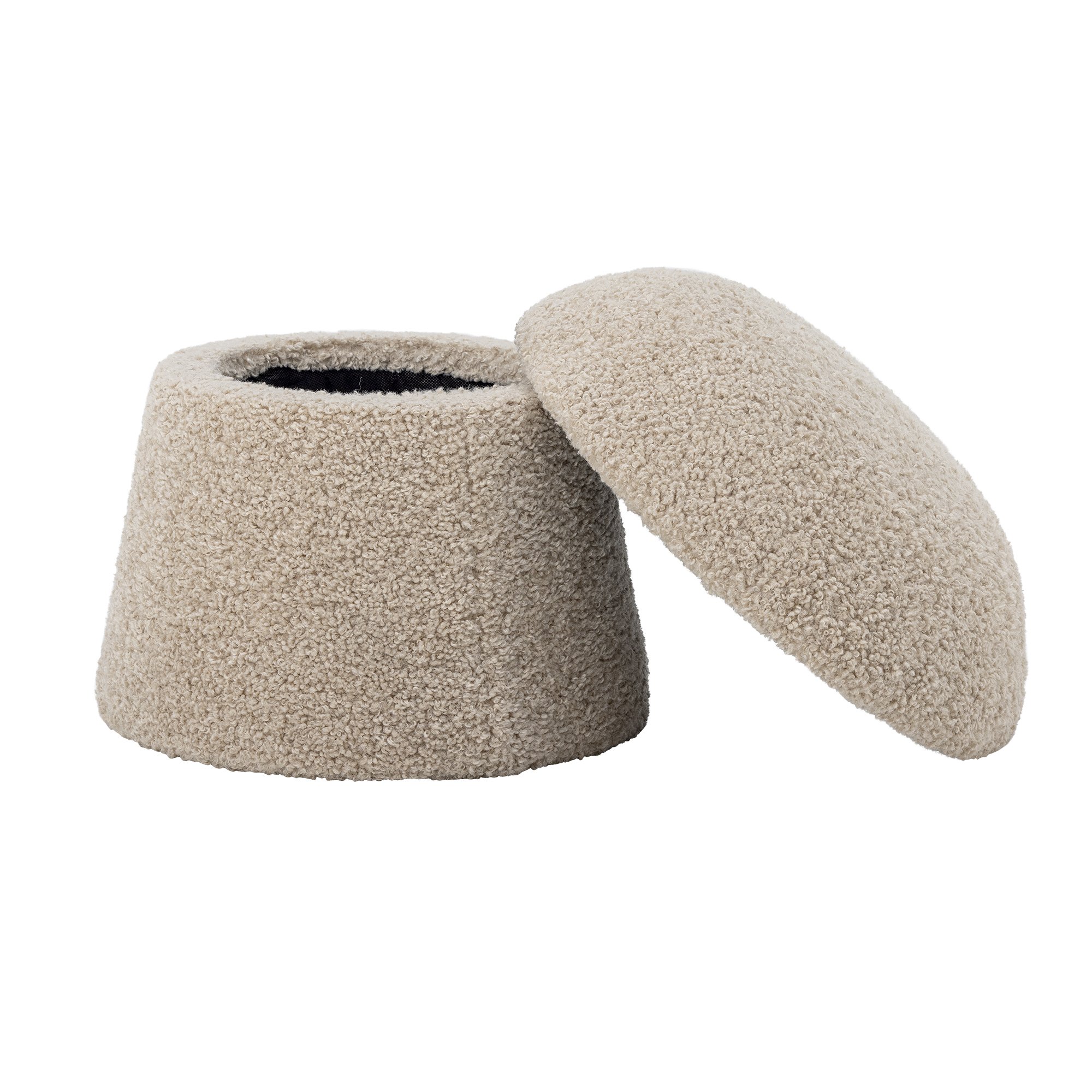 Bocca Pouf, Nature, Polyester - Image 2
