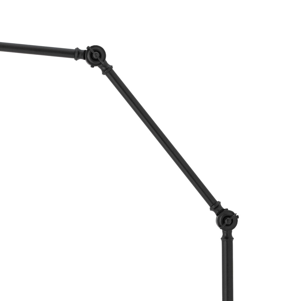Barca Floor Lamp, Black, Metal - Image 3