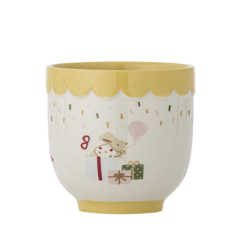 Celebrate Cup, Yellow, Stoneware - Image 4
