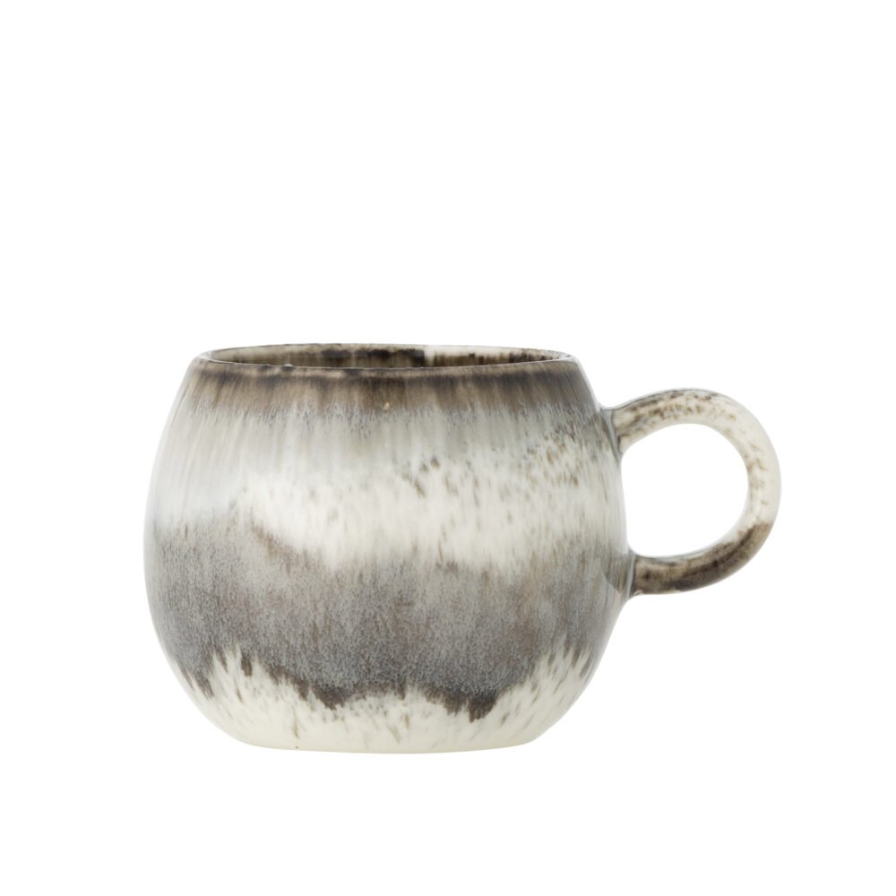 Paula Espresso Cup, Grey, Stoneware