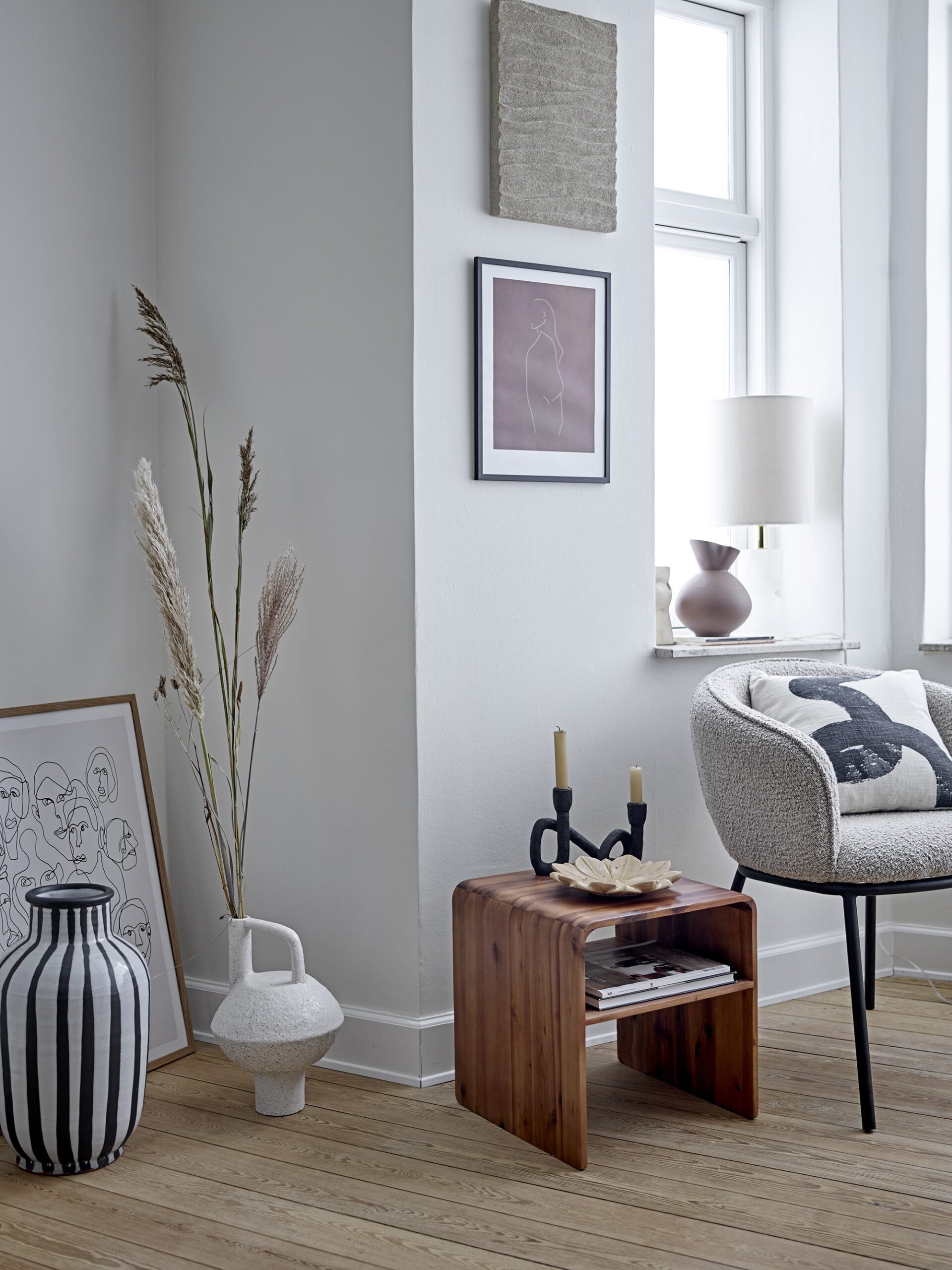 Cortone Dining Chair, Grey, Polyester - Image 6
