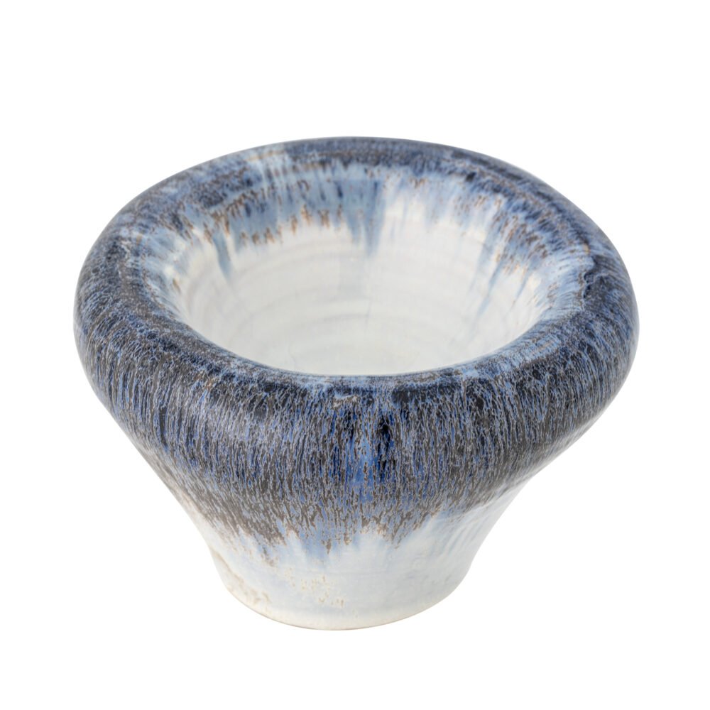 Finna Bowl, Blue, Stoneware - Image 3