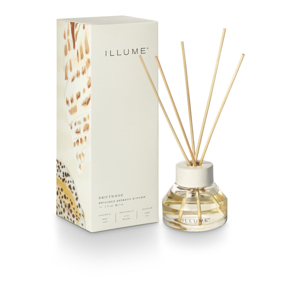 Driftwood Scent Diffuser, White,