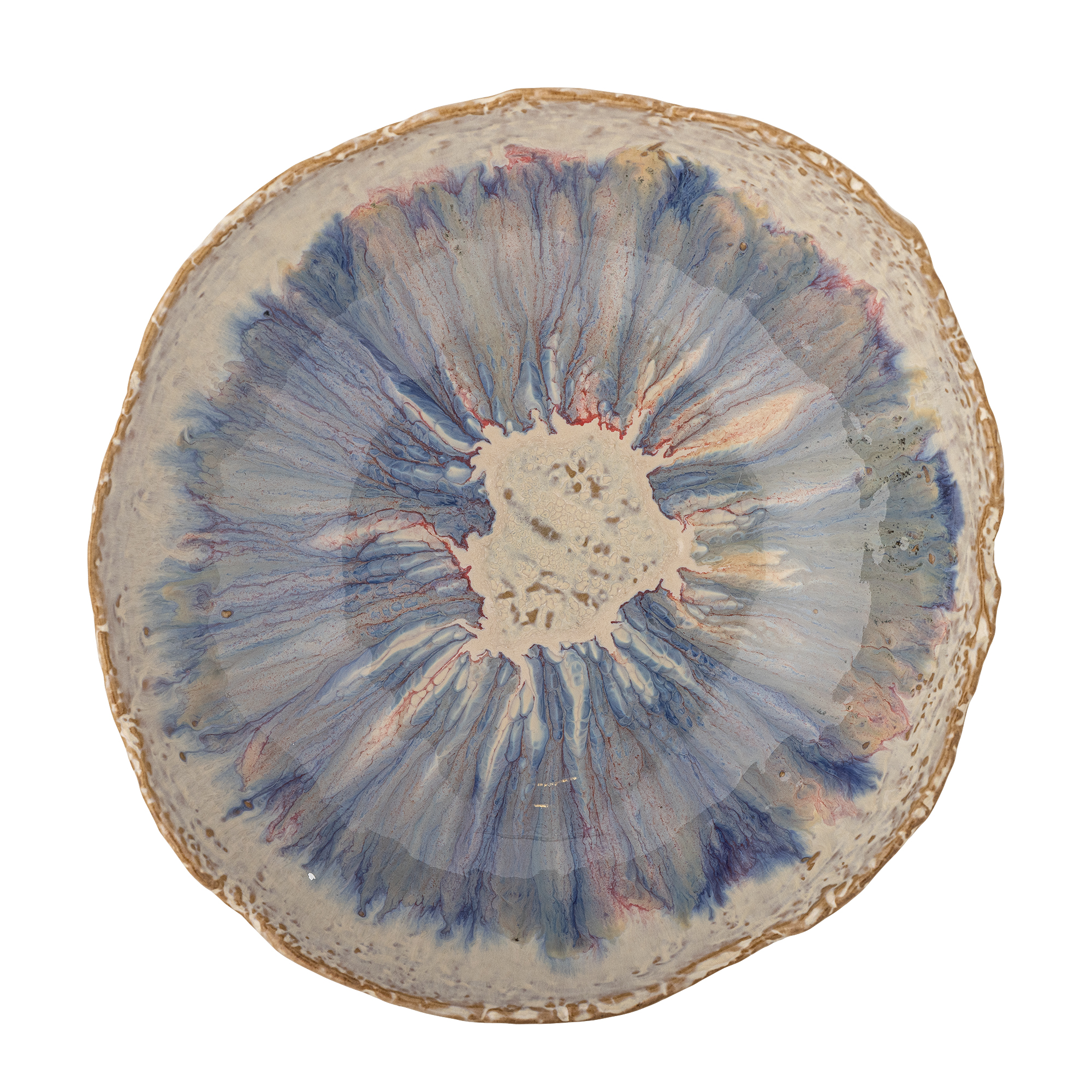 Amalia Bowl, Blue, Stoneware - Image 2