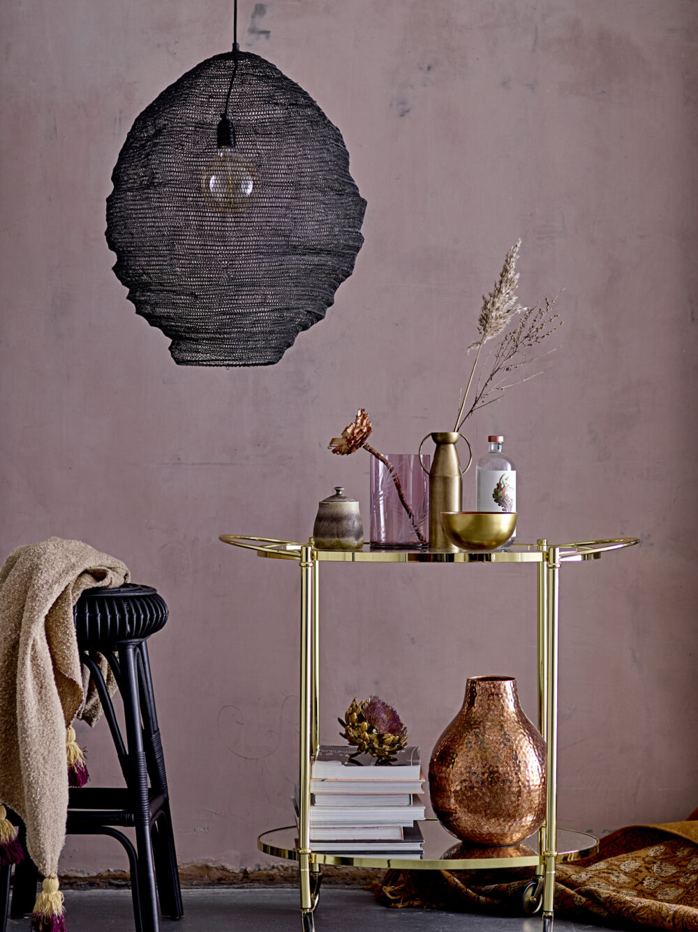 Fine Bar Table, Gold, Glass - Image 5
