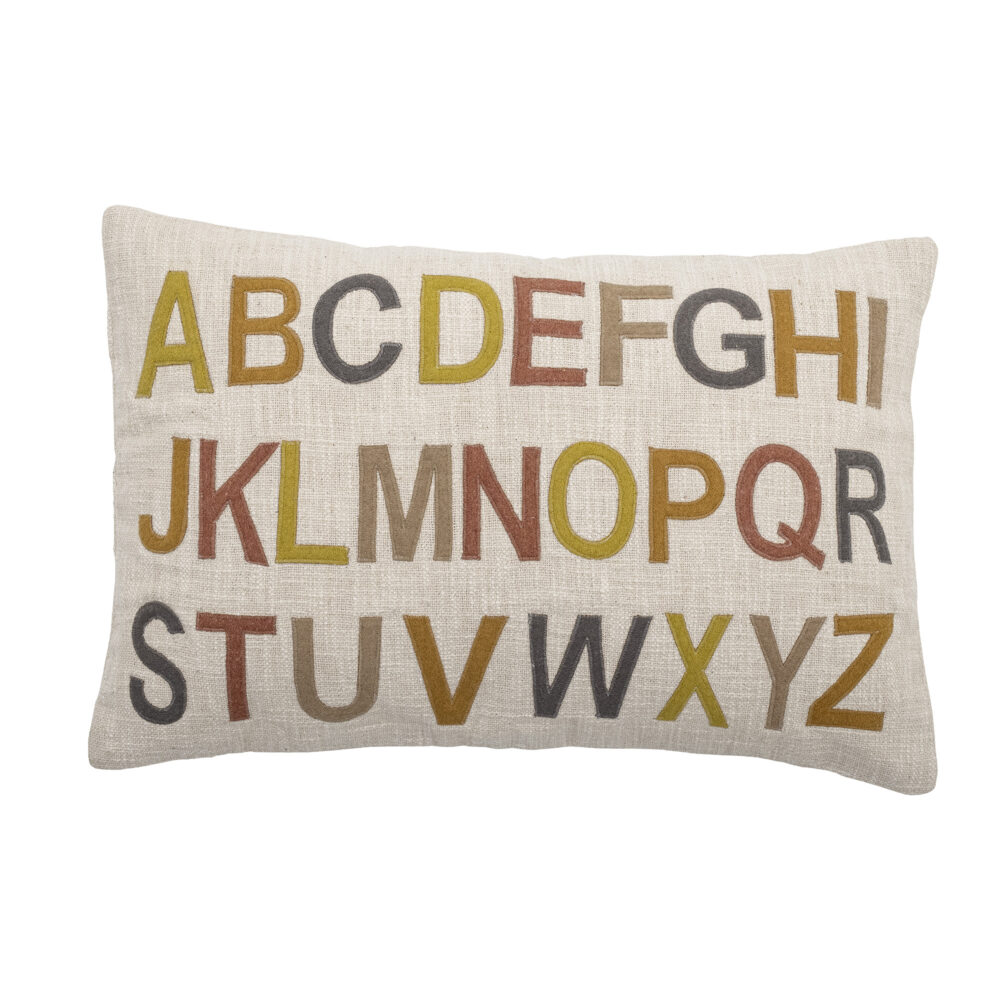 Lexi Cushion, Nature, Cotton