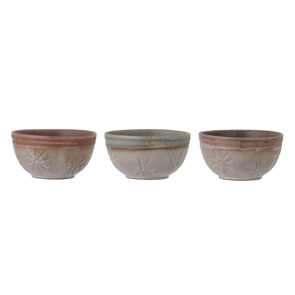 Aster Bowl, Brown, Stoneware