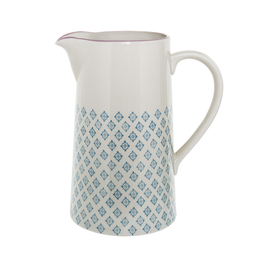 Patrizia Jug, Blue, Stoneware