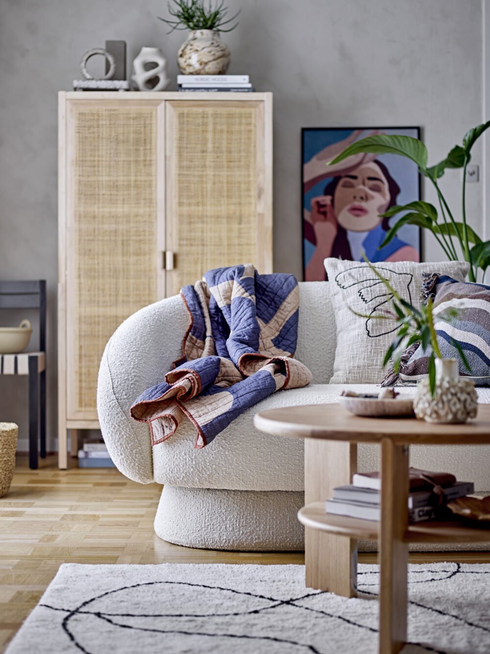 Ted Sofa, White, Polyester - Image 5