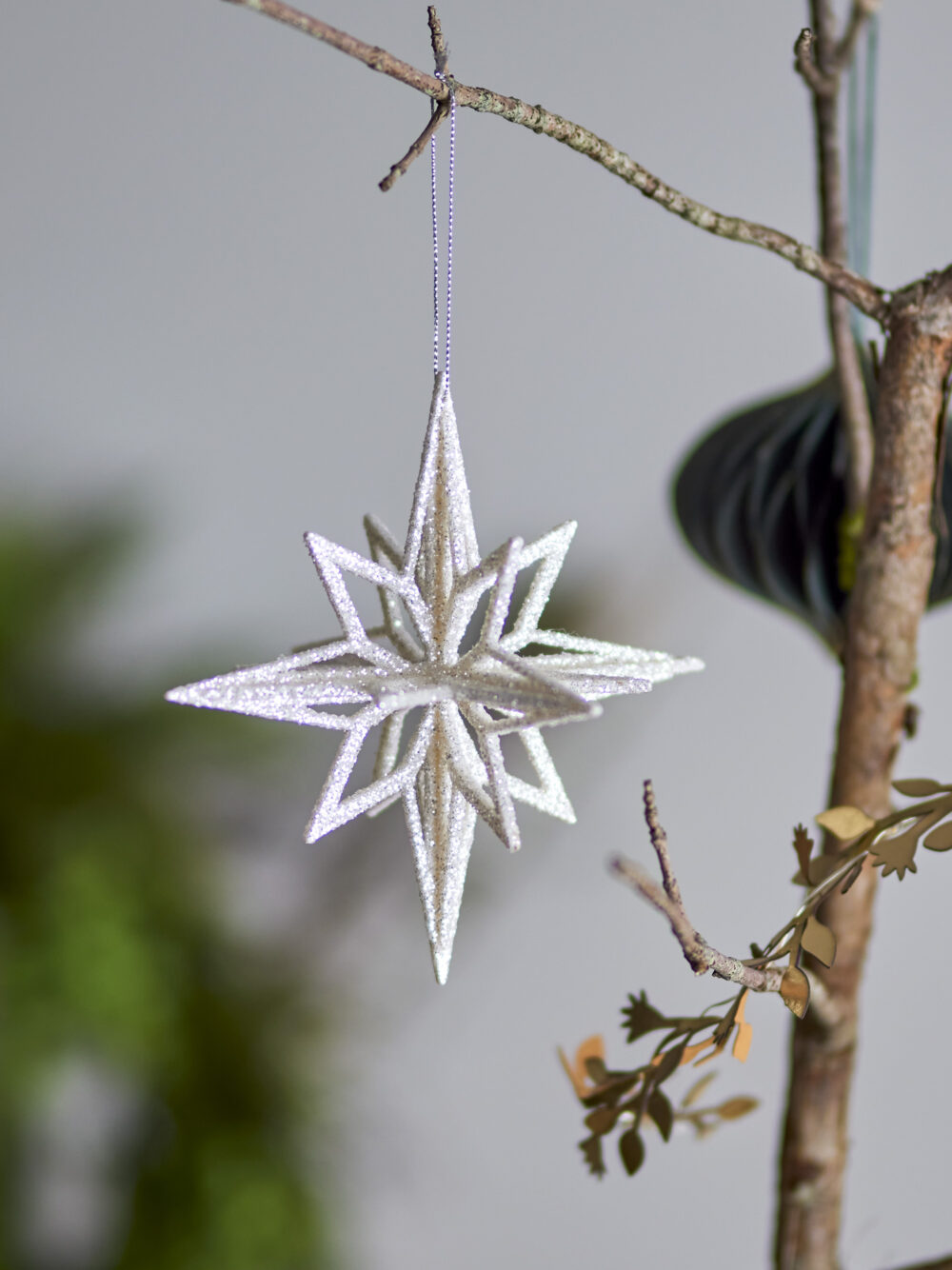 Chue Ornament, Silver, Plastic - Image 3